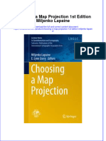 (Download PDF) Choosing A Map Projection 1St Edition Miljenko Lapaine Online Ebook All Chapter PDF