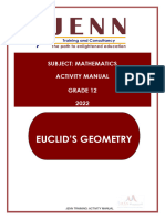 Euclid's Geometry Activity Manual