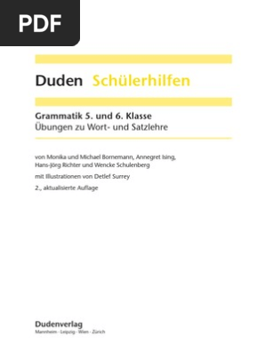 Duden Schuelerhilfen Grammatik - 