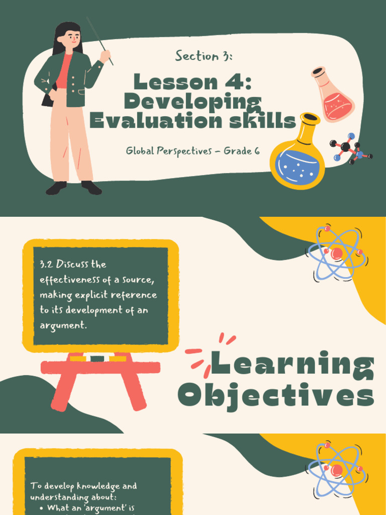 Global Perspectives - Section 3 Lesson 4 | PDF | Argument | Reason
