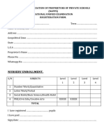 Unified Summary Form Third Term