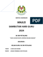 Kertas Kerja Majlis Persaraan