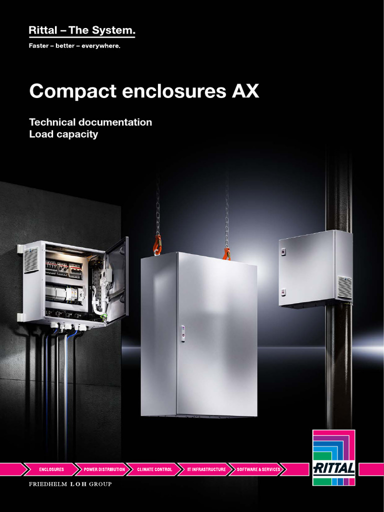 AX Enclosures Load Capacity Guide | PDF | Crane (Machine)