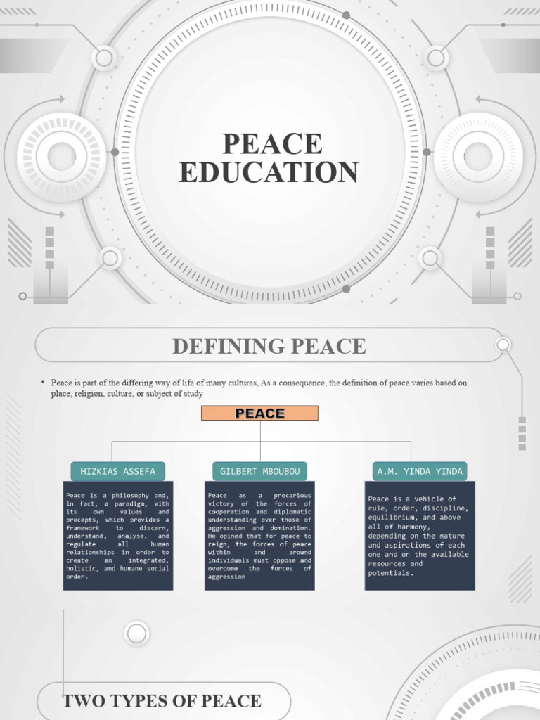 Lesson 9 | PDF | Peace | Pedagogy