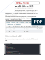Ajax Et Mysql