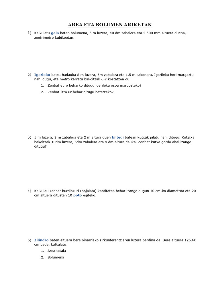 area-eta-bolumena-ariketak-pdf