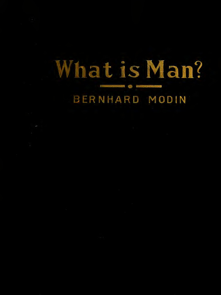 Whatisman 00 Modi Pdf Soul Matter