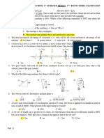 G12 Physics Model Exam