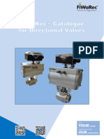 FiWaRec Product Catalogue For Directional Valves - Rev.13