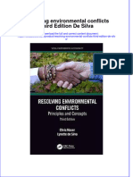 [Download pdf] Resolving Environmental Conflicts Third Edition De Silva online ebook all chapter pdf 