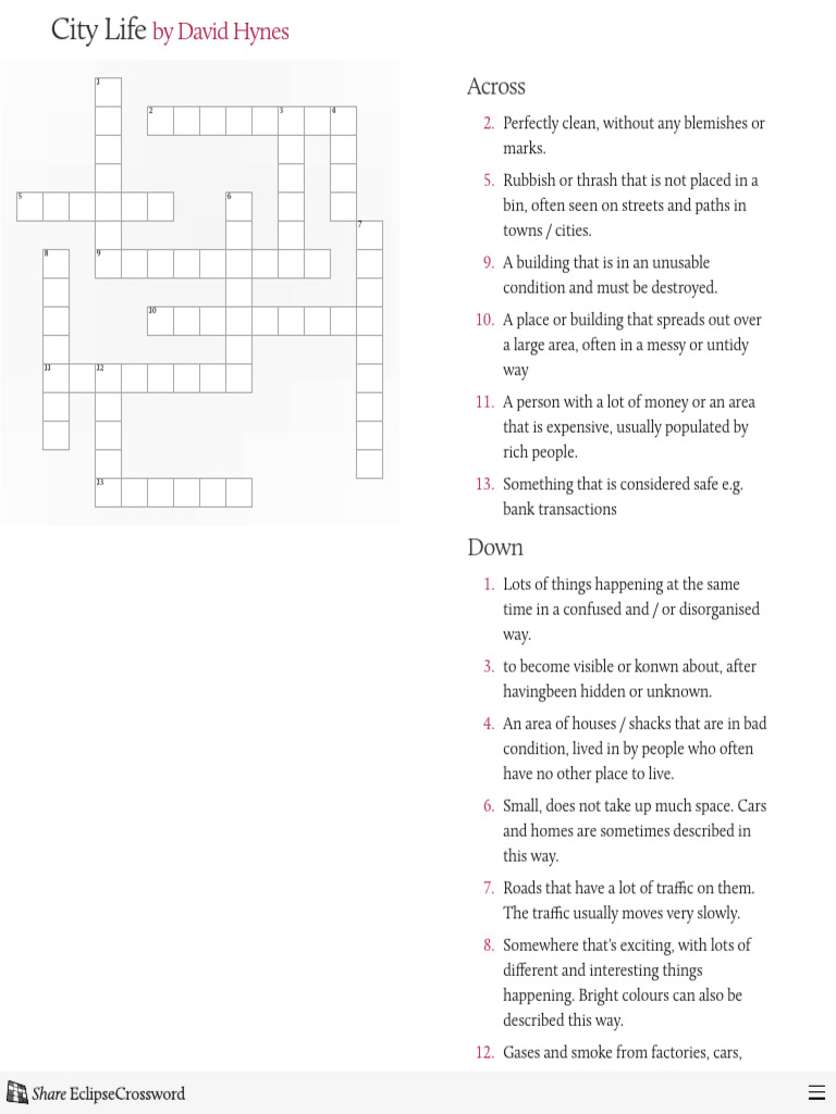 Www.eclipsecrossword.com Answers Microbes