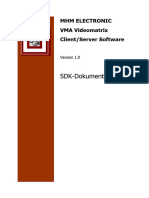 VMA 119 SDK-Dokumentation