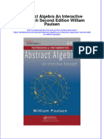 [Download pdf] Abstract Algebra An Interactive Approach Second Edition William Paulsen online ebook all chapter pdf 