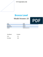 C10 Bronze Level Model Answers IGCSE9 1 MA 1