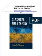 (Download PDF) Classical Field Theory 1 Hardcover Edition Horatiu Nastase Online Ebook All Chapter PDF