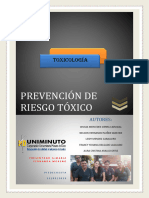 Prevención de Riesgo Tóxico