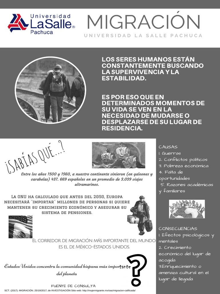 Causas y Efectos de la Migración | PDF | Economias