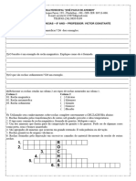 Exercícios 6º Ano - Rochas e Minerais