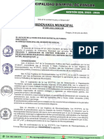 ORDENANZA MUNICIPAL 280-2023