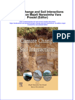 [Download pdf] Climate Change And Soil Interactions 1St Edition Majeti Narasimha Vara Prasad Editor online ebook all chapter pdf 