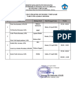 Jadwal Ujian Praktek