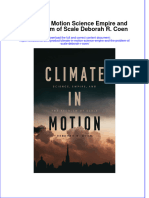[Download pdf] Climate In Motion Science Empire And The Problem Of Scale Deborah R Coen online ebook all chapter pdf 