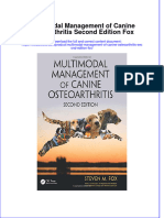(Download PDF) Multimodal Management of Canine Osteoarthritis Second Edition Fox Online Ebook All Chapter PDF