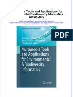 (Download PDF) Multimedia Tools and Applications For Environmental Biodiversity Informatics Alexis Joly Online Ebook All Chapter PDF