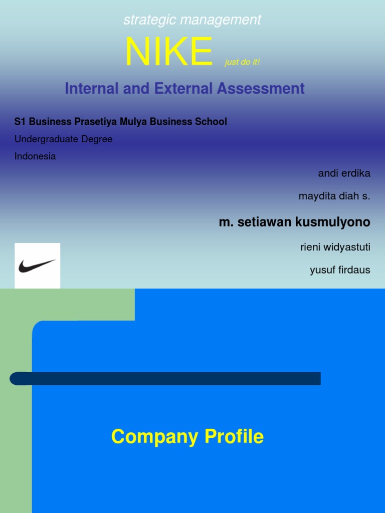 Nike Internal External Assessment 1218783971527971 8 | PDF | Nike ...