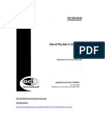 AC1 232.2R-03 Use of Fly Ash in Concrete