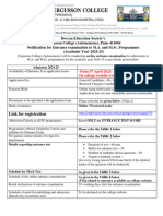 EntanceExamNoticeNewFormat 2024-25