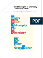 [Download pdf] Essays In The Philosophy Of Chemistry 1St Edition Fisher online ebook all chapter pdf 