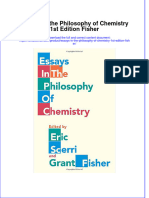 (Download PDF) Essays in The Philosophy of Chemistry 1St Edition Fisher Online Ebook All Chapter PDF