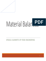 Topic 2 Material Balances