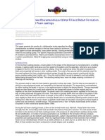 The Effect of Process Characteristics On Metal Fill and Defect Formation in Aluminum Lost Foam Castings