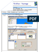TD FAO Eficn Tournage