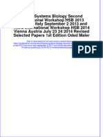 [Download pdf] Hybrid Systems Biology Second International Workshop Hsb 2013 Taormina Italy September 2 2013 And Third International Workshop Hsb 2014 Vienna Austria July 23 24 2014 Revised Selected Papers 1St Editi online ebook all chapter pdf 
