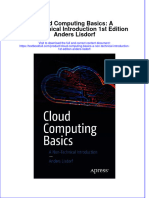 [Download pdf] Cloud Computing Basics A Non Technical Introduction 1St Edition Anders Lisdorf online ebook all chapter pdf 