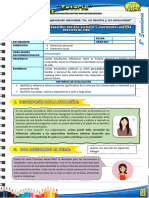 5° Tutoria Ficha de Actividad