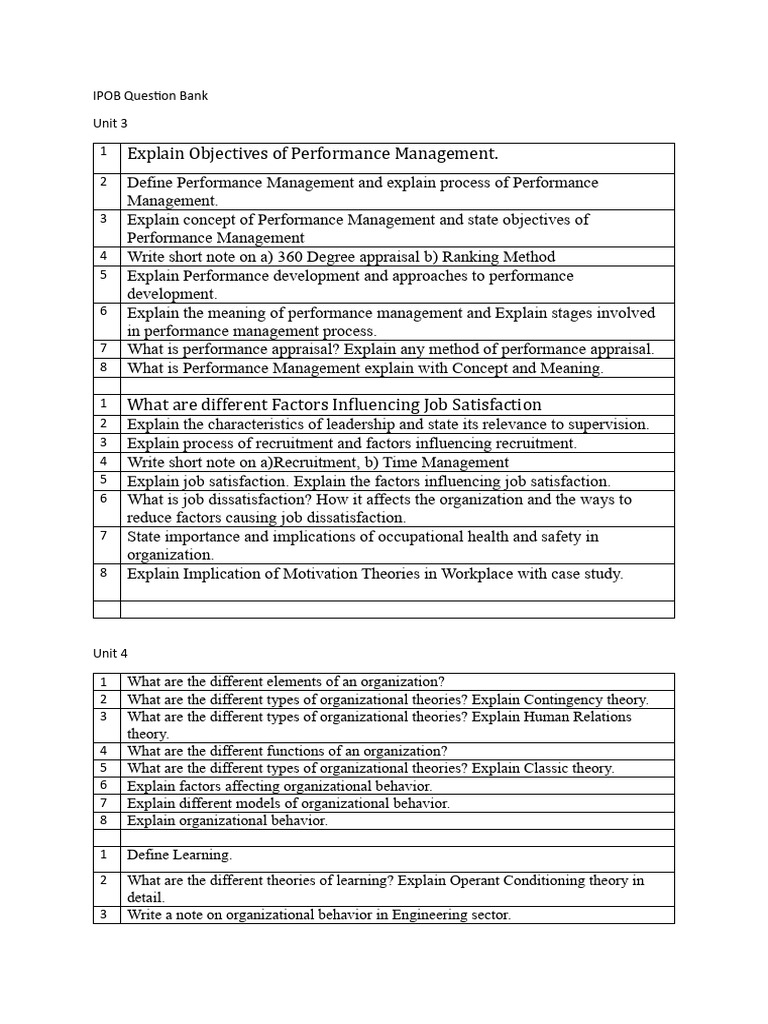 Comprehensive Performance Management Guide | PDF | Job Satisfaction ...
