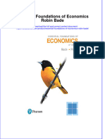 [Download pdf] Essential Foundations Of Economics Robin Bade online ebook all chapter pdf 