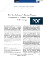 J of Family Theo Revie - 2013 - Rosa - Urie Bronfenbrenner S Theory of Human Development Its Evolution From Ecology To