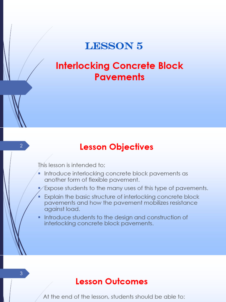 Interlocking Concrete Block Pavements Guide | PDF | Road Surface ...