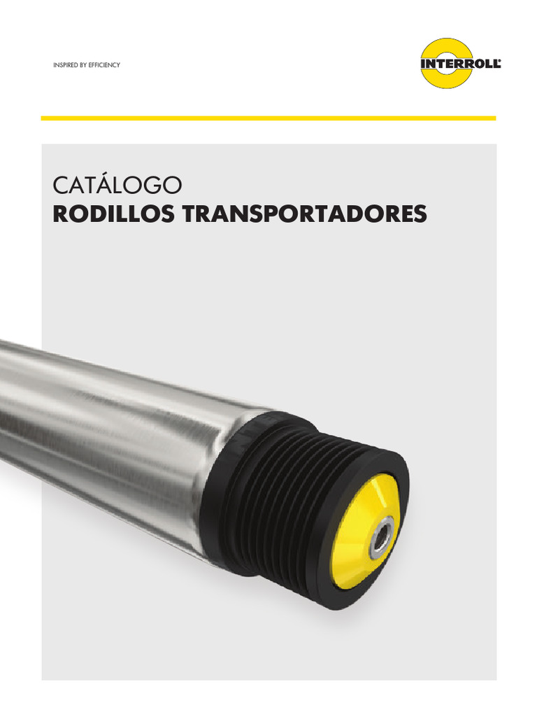 Catálogo de Rodillos Transportadores | PDF | Rodamiento (Mecánico ...