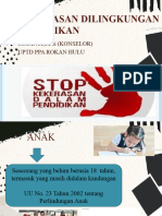 Kekerasan Dilingkungan Pendidikan