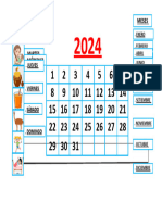 Calendario 2023 - Roxana 2024