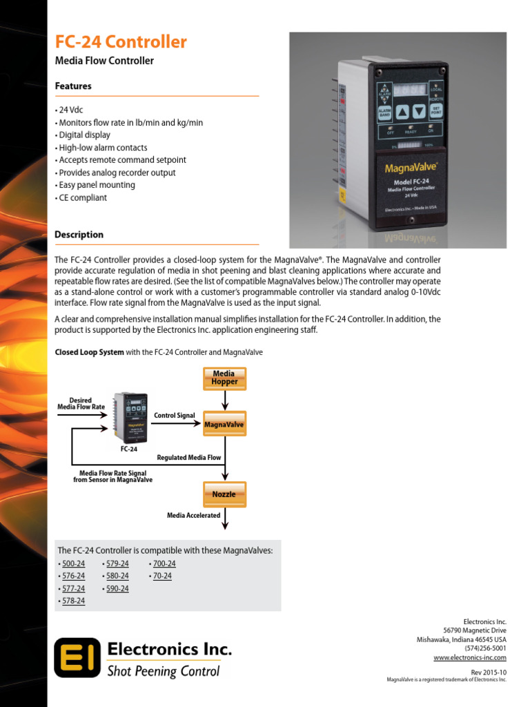 FC-24 DS | PDF | Flow Measurement | Electrical Engineering