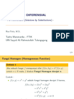 PD Homogen (Solutions by Substitutions) (1)