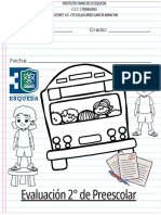 Examen Semestral Preescolar Enero 2024