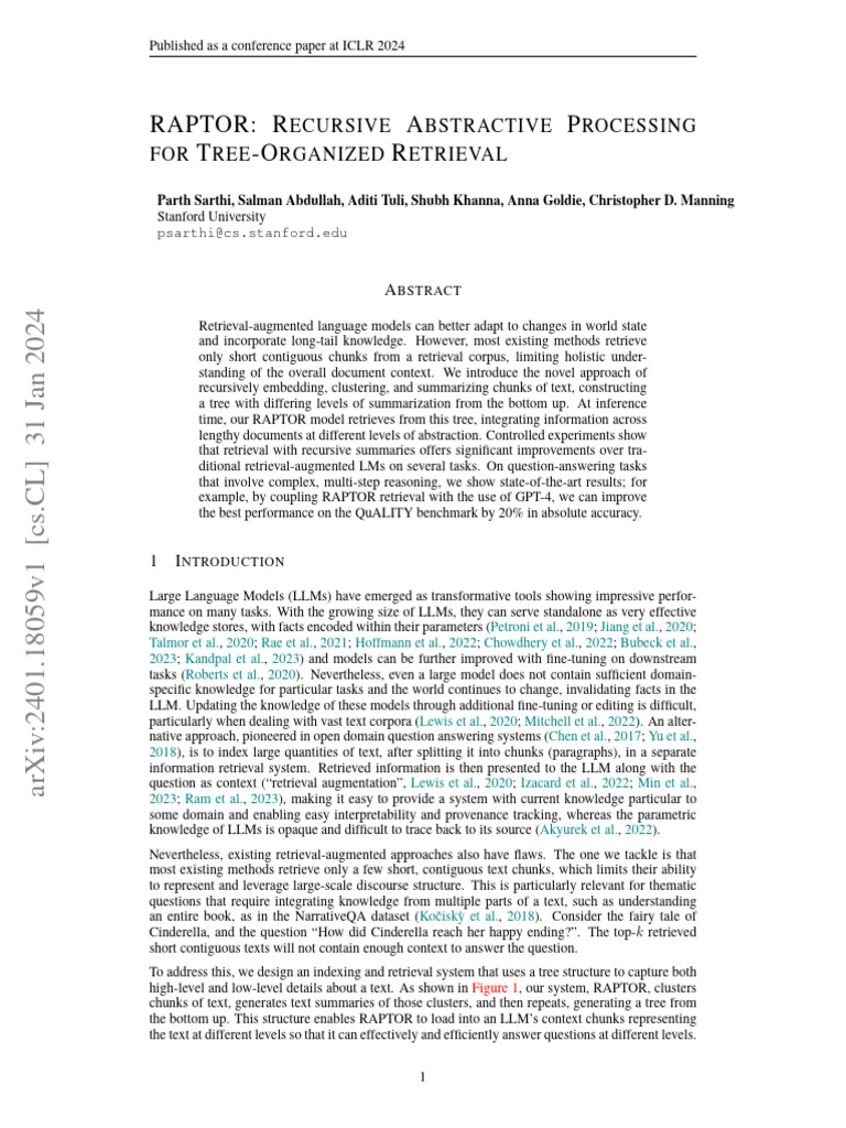 RAPTOR | PDF | Cluster Analysis | Applied Mathematics